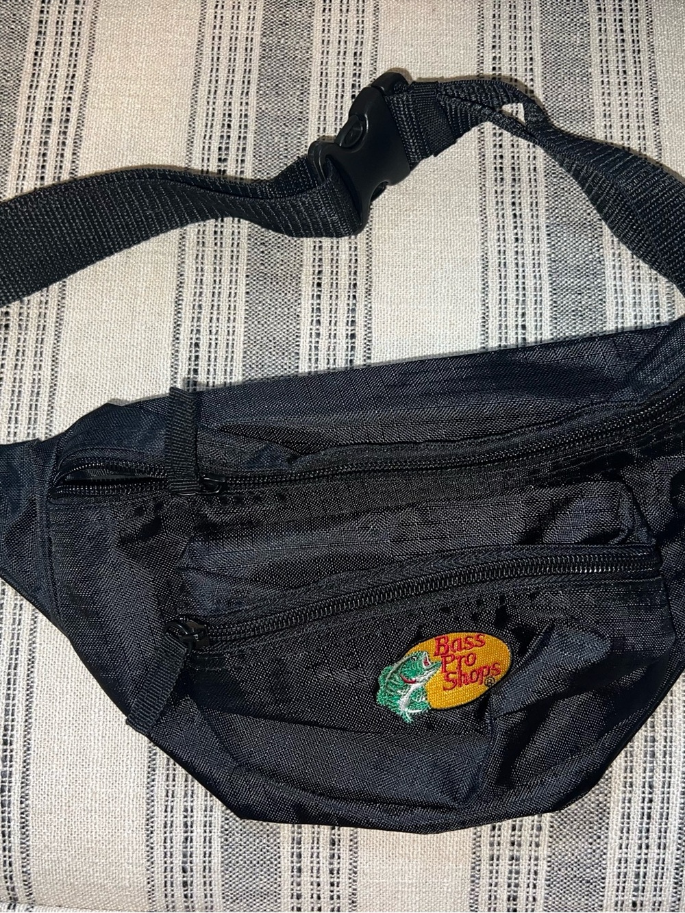 Bass Pro Shops Black Waist Bag - Universal Fanny Pack